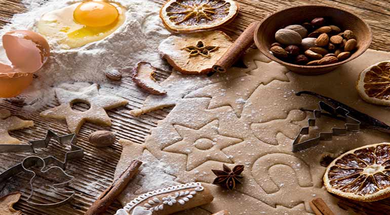 Italian christmas pastries