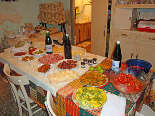Treglio-interior-home-foods-typical-Abruzzo