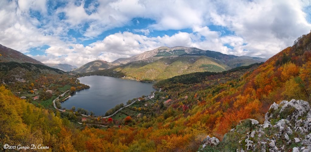 Lago di Scanno, Abruzzo, Italia