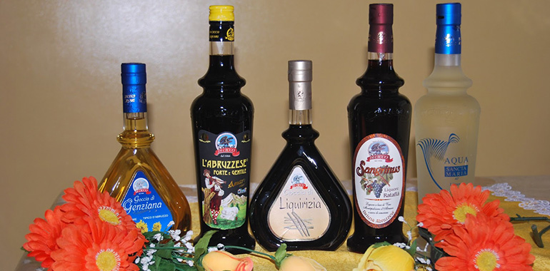Liqueurs from Abruzzo