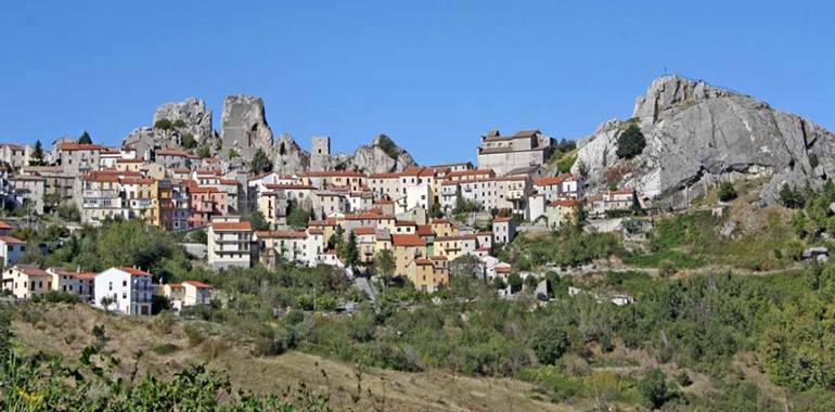 Village of Pietrabbondante Italy