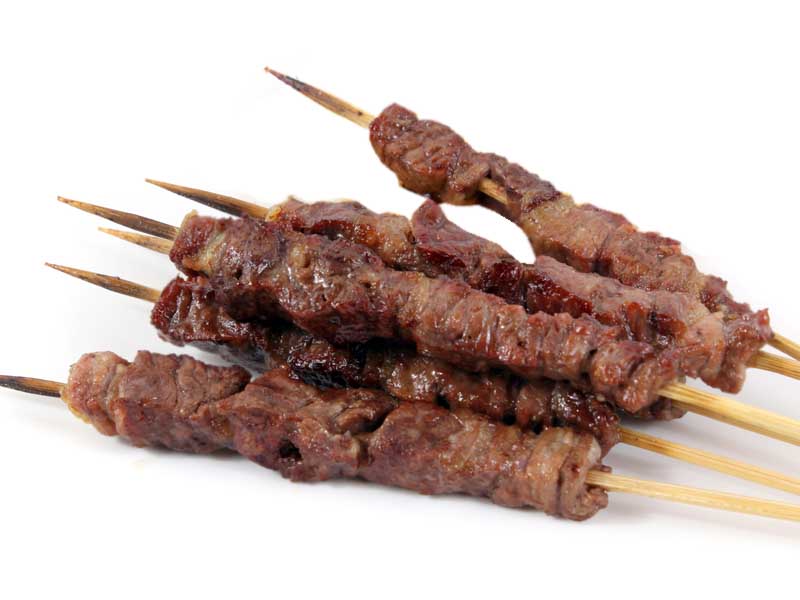 The arrosticini are by far the most popular dish from Abruzzo