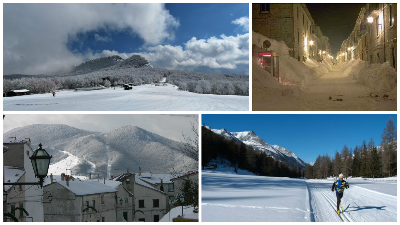 ski slopes of Capracotta