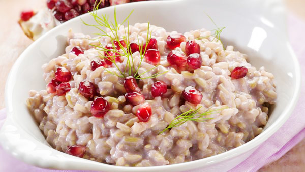 risotto-with-pomegranate-red