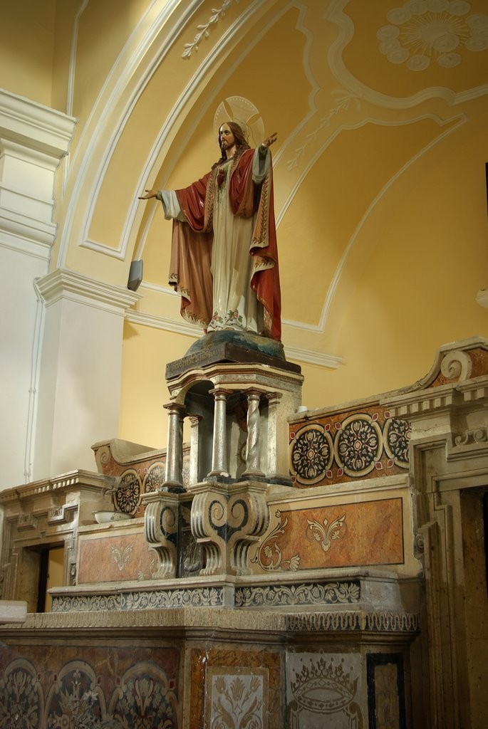 Bagnoli del Trigno altare chiesa San silvestro